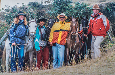 Horseback riding San Jorge